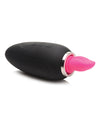 Inmi Shegasm Lickgasm Mini 10x Licking & Sucking Stimulator - Black/pink