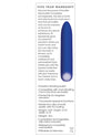 Zero Tolerance All Mighty Rechargeable Bullet - Blue