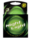 Night Light Glow In The Dark Condom - Box Of 3