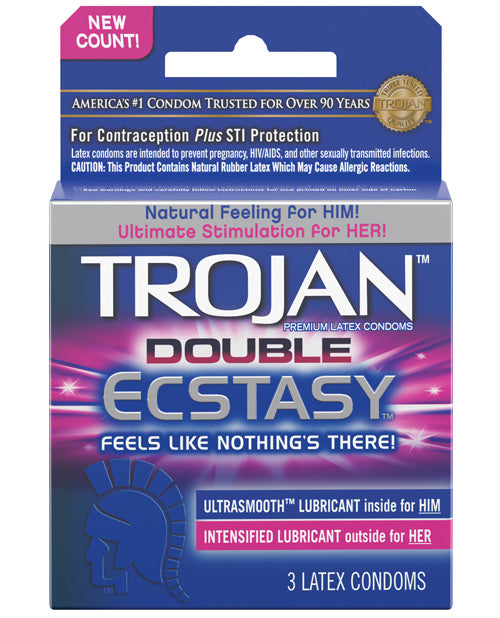 Trojan Double Ecstasy Condom