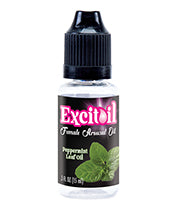 Body Action Peppermint Arousal Oil - .5 Oz