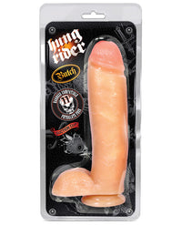 Blush Hung Rider Butch 11" Dildo W/suction Cup - Flesh