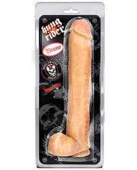 Blush Hung Rider Bruno 12" Dildo W/suction Cup - Flesh