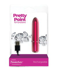 Pretty Point Rechargeable Bullet - 10 Functions