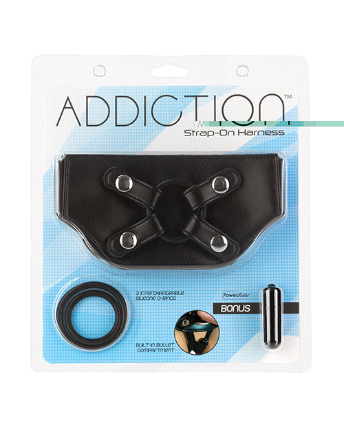 Addiction Strap On Harness - Black