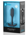 B-vibe Weighted Snug Plug 1 - 55 G