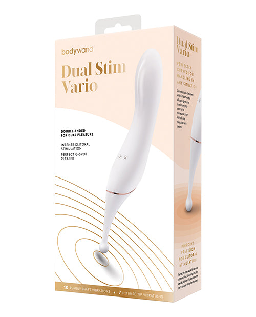 Bodywand Dual Stim Vario - White