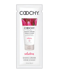 Coochy Seduction Shave Cream Foil - .5 Oz Honeysuckle/citrus