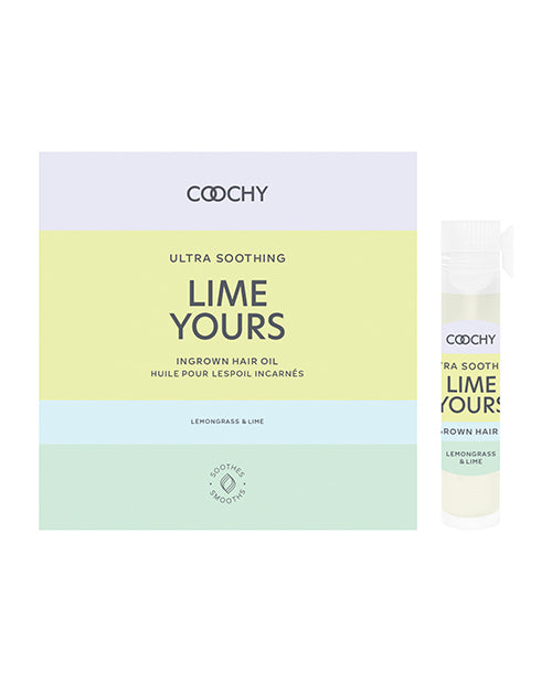 Coochy Lime Yours Ultra Soothing Ingrown Hair Oil  - .06 Oz/2 Ml