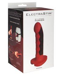 Electrastim Silicone Fusion Komodo Dildo - Red/black