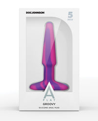 A Play 5" Groovy Silicone Anal Plug