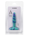 A Play 4" Groovy Silicone Anal Plug