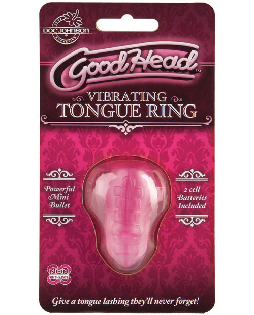 Goodhead Vibrating Tongue Ring - Pink