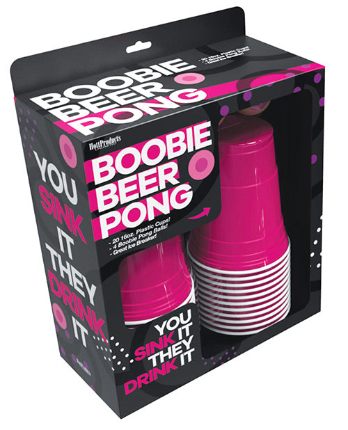 Boobie Beer Pong W/cups & Boobie Balls