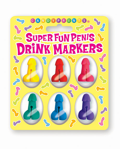 Super Fun Cocktail Markers - Set Of 6