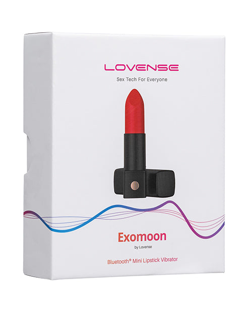 Lovense Exomoon Lipstick Vibe - Red