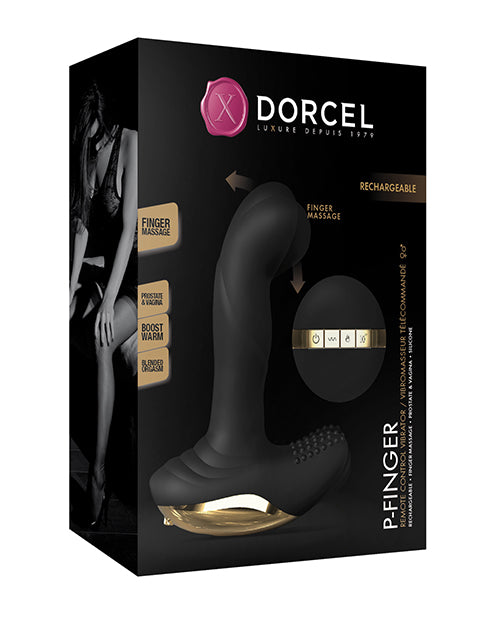 Dorcel P-finger Come Hither - Black/gold