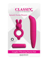 Classix Couples Vibrating Starter Kit - Pink