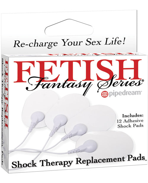 Fetish Fantasy Series Shock Therapy Replacement Pads - 12 Pc