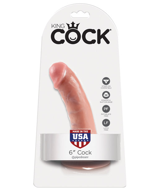 "King Cock 6"" Cock"