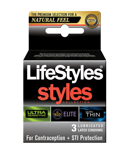 Lifestyles Styles Sensitive - Pack Of 3