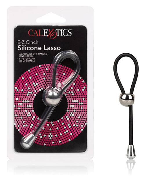 E-z Cinch Silicone Lasso - Black