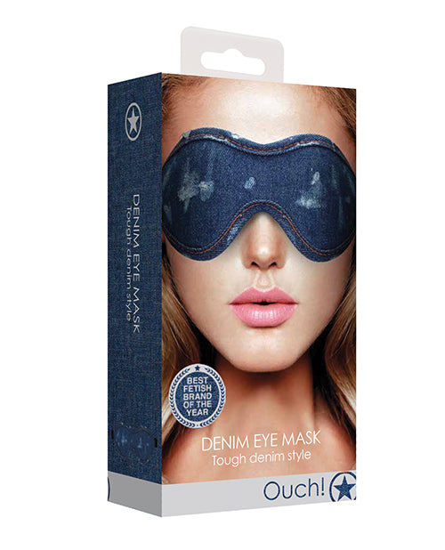 Shots Denim Eye Mask