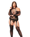 Halter Body Stocking Jumpsuit Qn