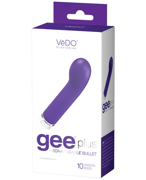 Vedo Gee Plus Rechargeable Vibe - Into You Indigo