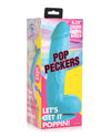 Pop Peckers 8.25" Dildo W/balls