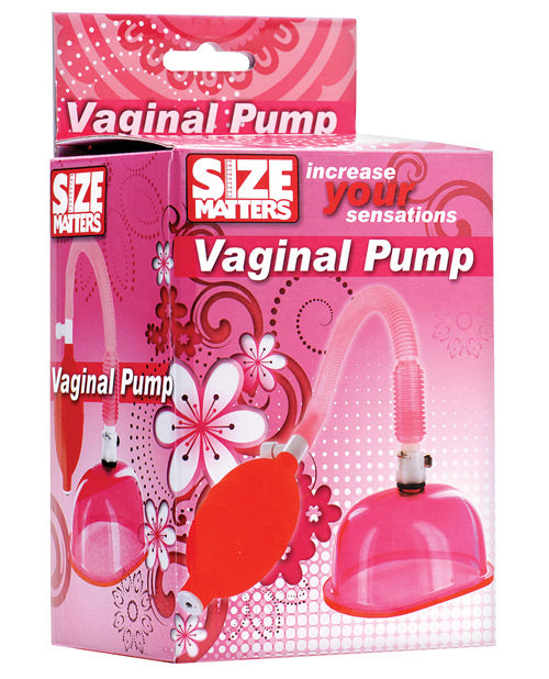 Size Matters Clitoris Vaginal Pump Kit - Pink